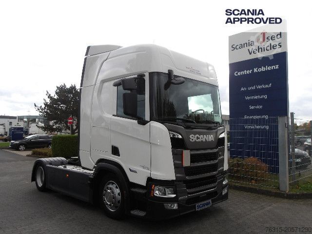 Yüksek hacimli çekici Scania R 460 EB - MEGA - HIGHLINE - 2x TANKs - ACC