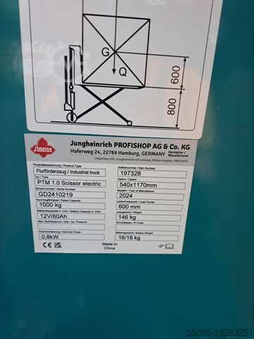 Sonstige Stapler & Flurförderzeuge PTM 1.0 Scissor