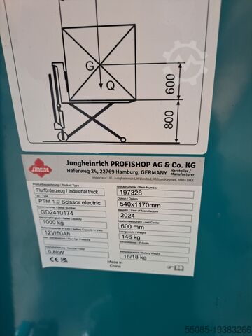 Sonstige Stapler & Flurförderzeuge PTM 1.0 Scissor