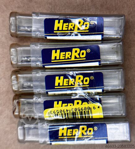 52 st. skaftfräsar HSS nya, Ø 6, 8, 10