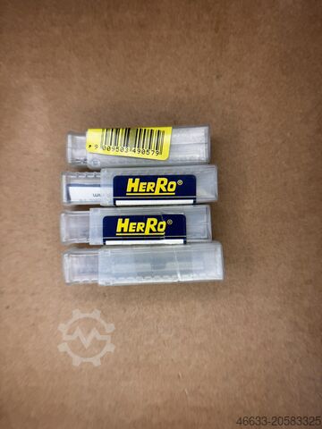 52 st. skaftfräsar HSS nya, Ø 6, 8, 10