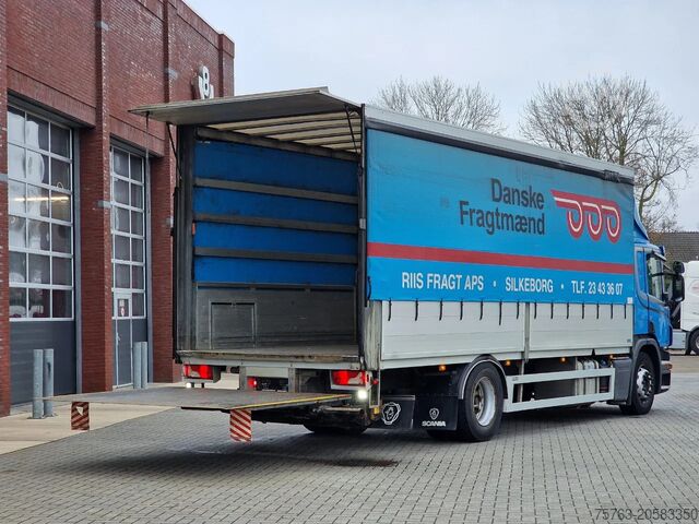 Presenning Scania P250 4x2 - Loadlift - Side boards - Full air - ...