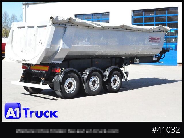 Tipper semitrailer SCHWARZMUELLER HKS3, Alu Lift, SAF