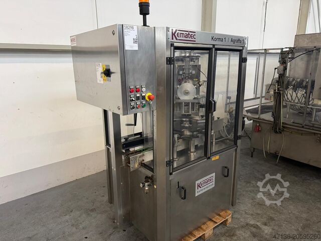 Kurkermachine / Agrafeermachine voor mousserende wijn Kematec Korma 1 / Agraffa 1