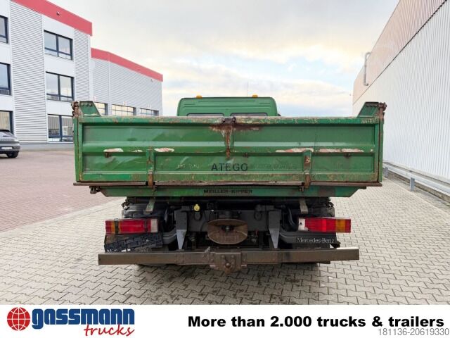 Transporter mit Kipper Mercedes-Benz Atego 818 K 4x2, 2x AHK