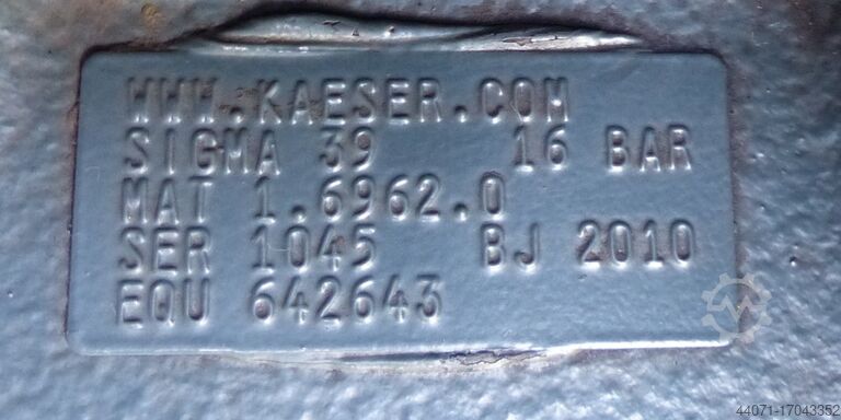 Compresor de tornillo ESD351 Kaeser Kaeser ESD351