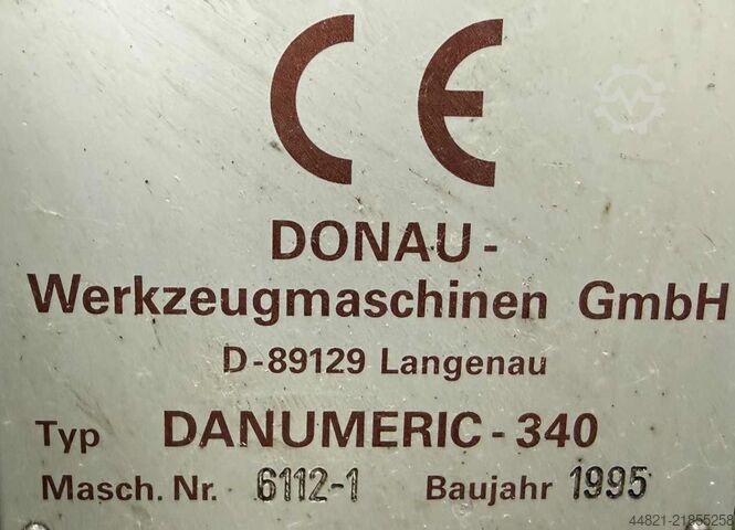 Hogesnelheids radiaalboormachine DONAU Danumeric 340