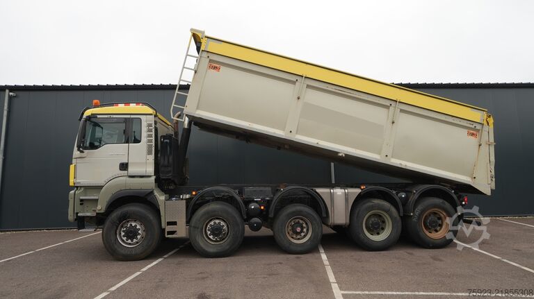 Avfallsbil MAN TGS 49.460 10x8 tipper 393.000km