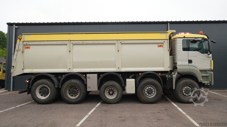 Avfallsbil MAN TGS 49.460 10x8 tipper 393.000km
