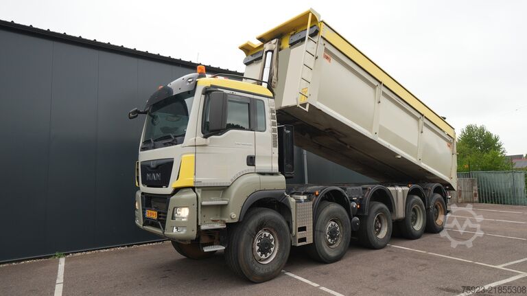 Avfallsbil MAN TGS 49.460 10x8 tipper 393.000km