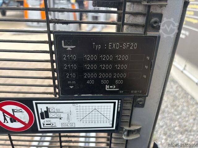 VS-22867 Elektrikli DUO istifleyici Still EXD SF20 STILL EXD-SF 20