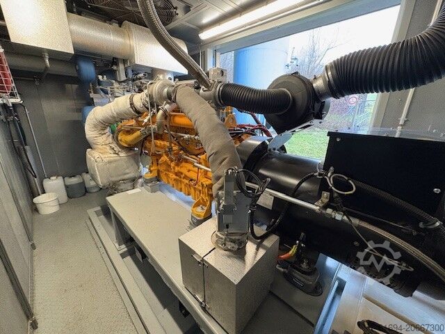 Biogas gasgestookte warmtekrachtcentrale (BHKW) Avesco IWK BHKW TBG 946