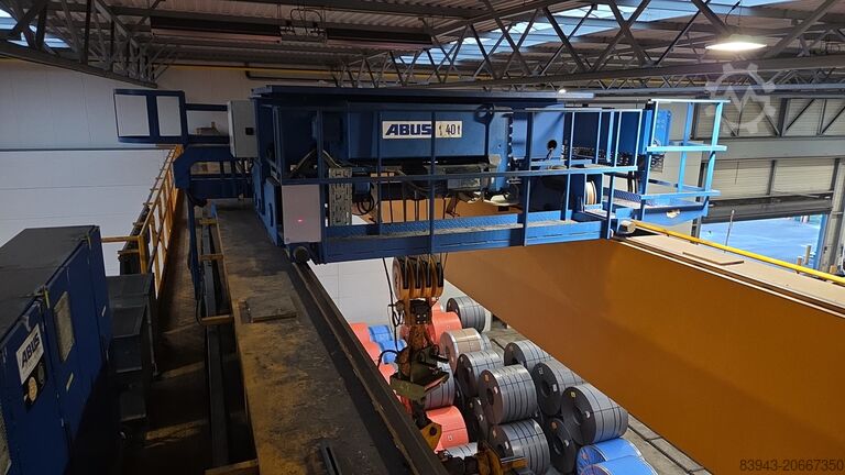 ABUS 40 000 kg, rozpiętość 28 800 mm Abus Dubbelligger bovenloopkraan