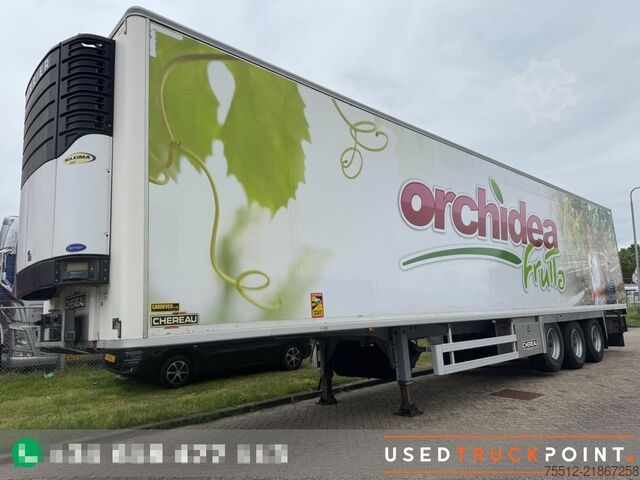 Kühl-/Tiefkühltransport Chereau 3-Asser / Carrier 1300 / Lift Axle / BPM / TUV:...