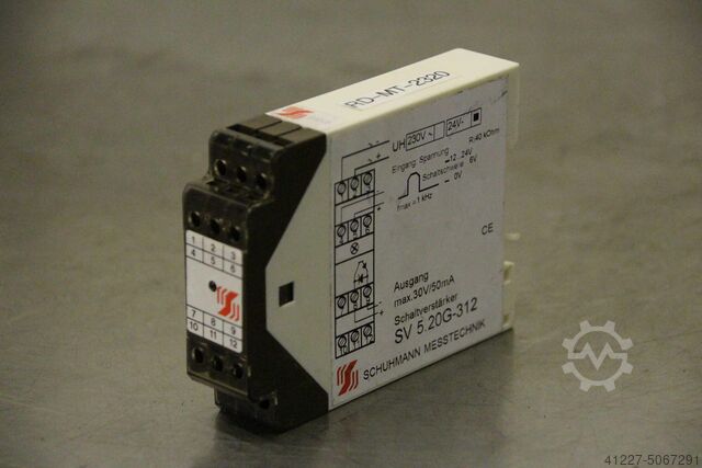 Schakelende versterker Schuhmann SV 5.20G-312