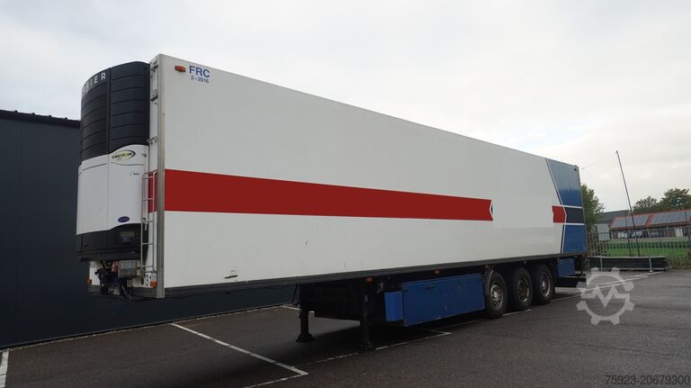 Transport réfrigéré/congélé Van Eck 3 AXLE FRIGO WITH MEAT HOOK SYSTEM