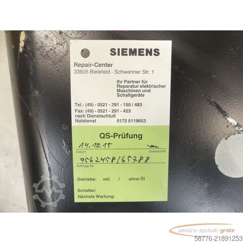 Vezérlőegység Siemens 1FT5106-1AC71-1AH0 Servomotor SN: EF488282802004 - generalüberholt