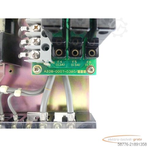Στοιχείο Fanuc A06B-6045-H005 / H006 Control unit SN:128779