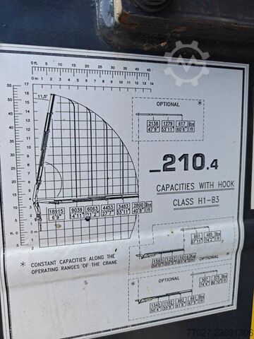  MAN TGS 26.360 Laadkraan Copma 210 + JIB