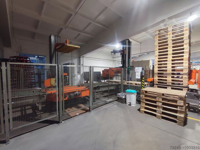 Palletiseer- en inpakmachine KEBER