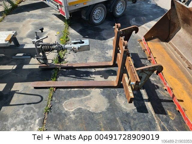 Lader Liebherr 506 Schnellwechsler/Klappschaufel +Gabel
