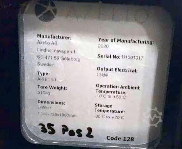 Ar condicionado mini split 13 kW Azelio A-SE13-1