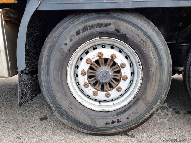 Semi-remorque Krone TAUTLINER FOSSE A BOBINES PREHENSIBLE