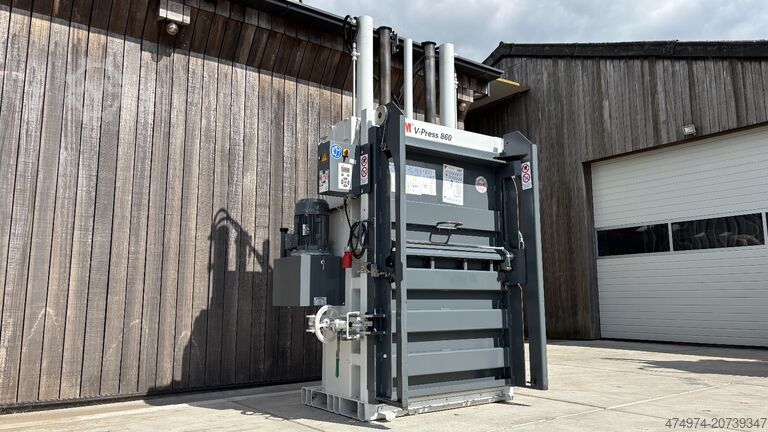Paper baler, paper press, recycling HSM 860