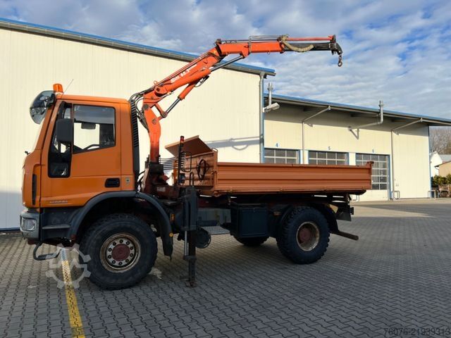 Egyéb IVECO 140 E 24 Allrad 4x4 Single bereift Kran Atlas