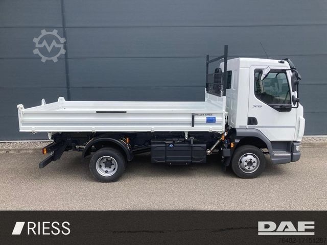 Háromirányú billenő teherautó DAF XB 210 FA 7,49to Meiller DSK Typ 3 XB 210 FA 7,4
