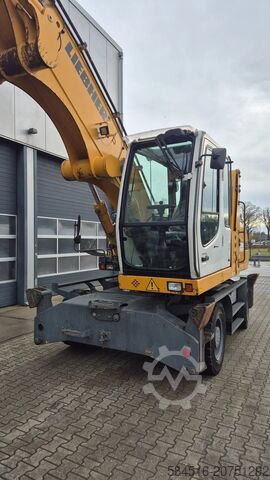 Materialehåndteringsmaskine Liebherr A 316 + Liebherr Sorting Grab