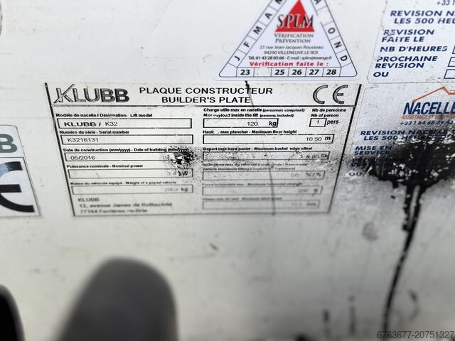 Citroen Jumper 2.2HDI Autohoogwerker Arbeitsbuhne 12.5mtr werkhoogte 2016 CITROËN Jumper 2.2HDI Autohoogwerker Arbeitsbuhne 12.5mtr werkhoogte 2016