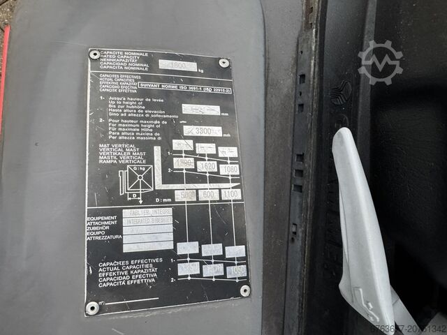 Manitou MI18D Duplo 330 Sideshift Diesel 2016 MANITOU MI18D Duplo 330 Sideshift Diesel 2016