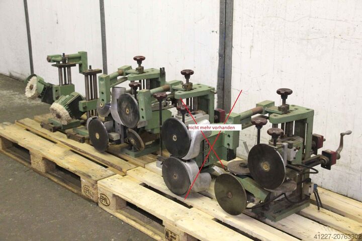 Milling units, buffing units, 4 pieces total Homag Brandt BRANDT KS 25