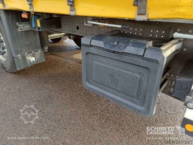 Brandalı açık yarı römork Schmitz Cargobull Curtainsider Standard Getränke