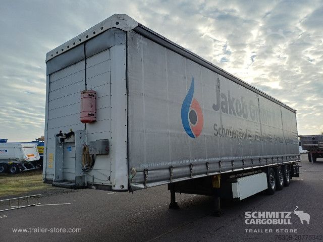 Brandalı açık yarı römork Schmitz Cargobull Curtainsider Standard Getränke
