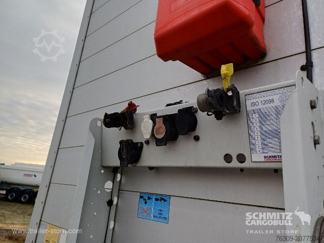 Brandalı açık yarı römork Schmitz Cargobull Curtainsider Standard Getränke