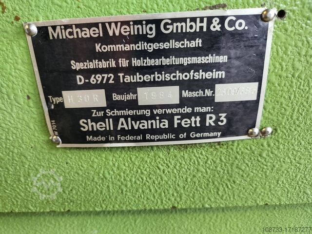 Glodalica Германия WEINIG Hydromat 30R