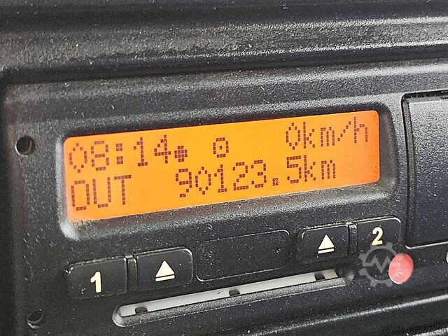 Platformslastbil med kran IVECO DAILY 40C15 XL FASSI laadkraan