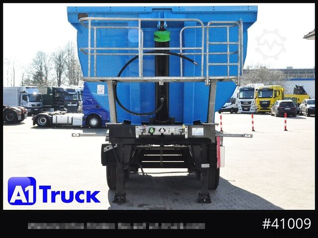 Kiperska poluprikolica WIELTON Euromix ca 24m³  Stahl, Lift SAF,  Tageszulassung,