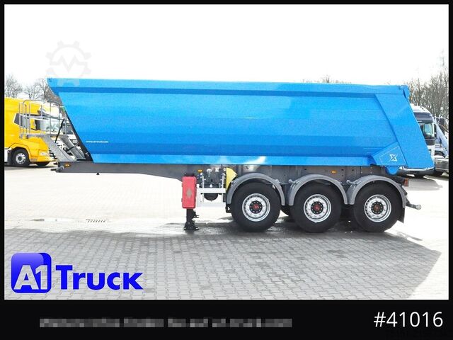 Semi-remorque benne WIELTON Euromix ca 27m³  Stahl, Lift  SAF, unused
