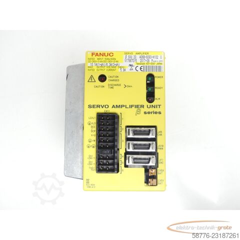  Fanuc A06B-6093-H102 Servo Amplifier Verstärker SN: V17987015