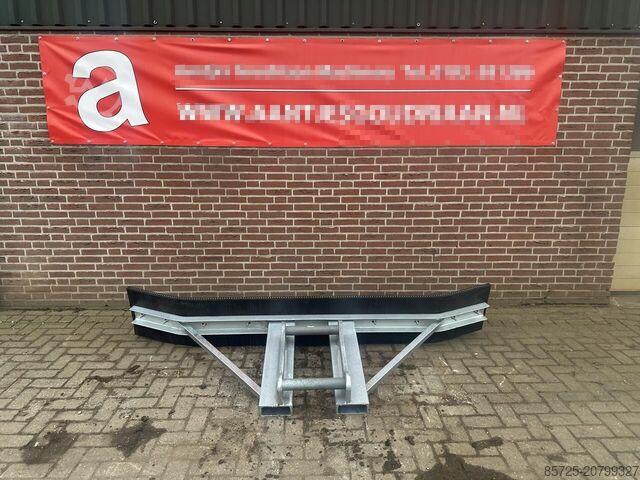 Planeringsskær  Rubber schuif met S60 aansluiting - Nieuw