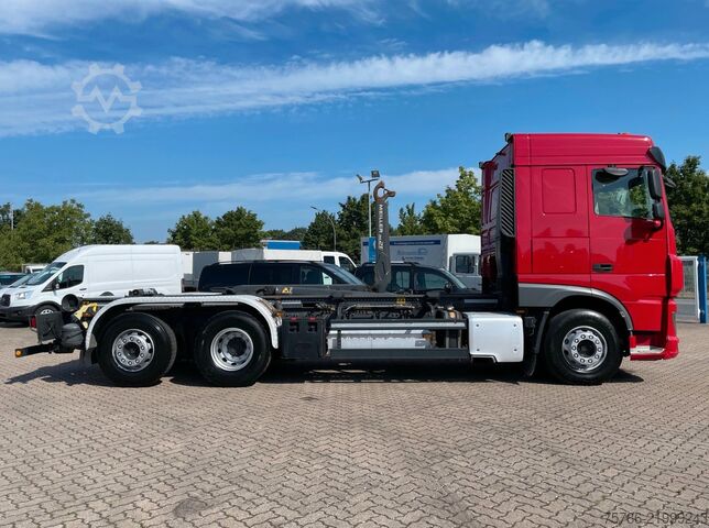 Camion benne à bras amovible DAF XF 480 BL/ Meiller RS 20.65+Funk/ AC/ Lift+Lenk.