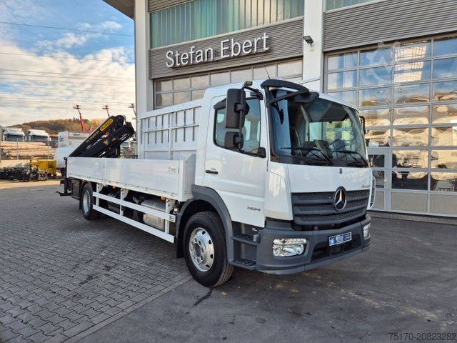 Speciální nákladní automobil MERCEDES-BENZ Atego 1324 L Glaswand Heckkran PK10002 SH Funk