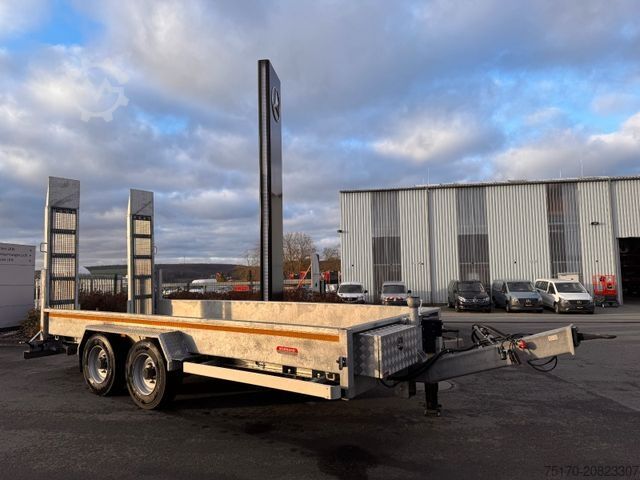 Nízkoložný přívěs Wörmann BauTL105.55/200 Rampen verzinkt