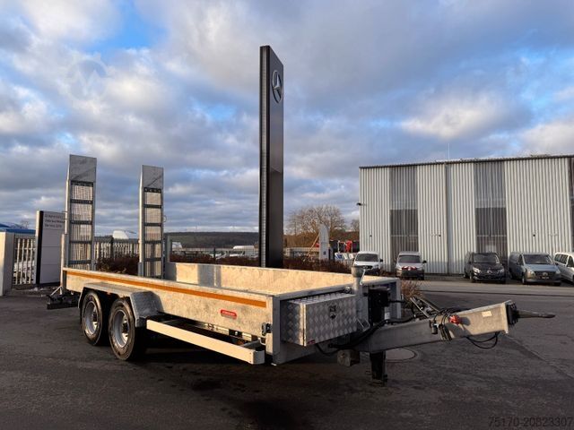 Nízkoložný přívěs Wörmann BauTL105.55/200 Rampen verzinkt