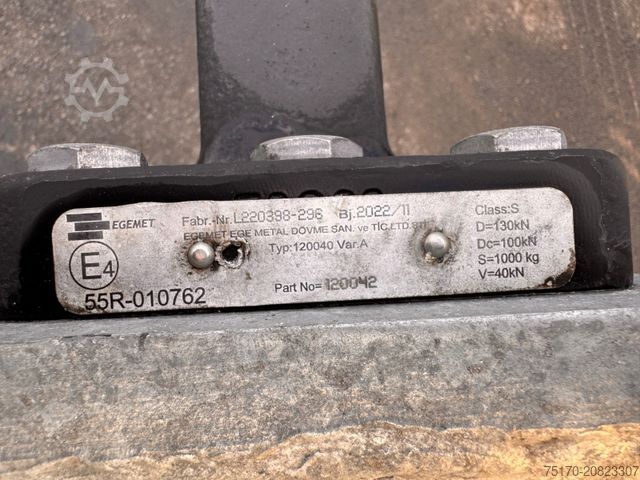 Nízkoložný přívěs Wörmann BauTL105.55/200 Rampen verzinkt