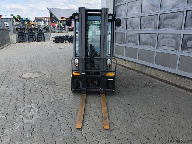 Voorlader vorkheftruck JUNGHEINRICH EFG 215 / Triplex: 4.25m! / SS / nur 1.368h!