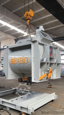 Malaxor de beton FABO TWIN SHAFT CONCRETE MIXER TWS 01 TWIN SHAFT CONCRETE MIXER